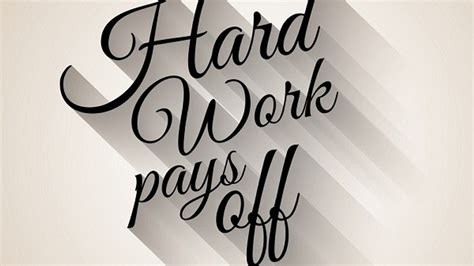 Hard work is paid off. Why hard work doesn’t always pay off – and what you can do about it. Posted August 24, 2012. Mary Lou* had just been to see her doctor before she came to … 
