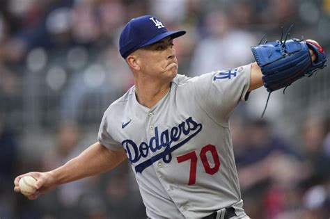 Hard-throwing Bobby Miller solid in MLB debut, leads Dodgers past Strider, Braves 8-1