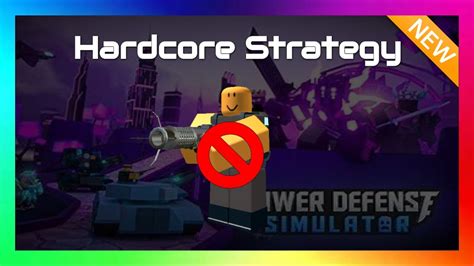 Hardcore strategy tds. Tower Defense Simulator is a game made by Paradoxum Games created on the 5th of June 2019 and officially released on the 14th of June 2019. It involves players teaming up with one another to fighting waves of different enemies until they either are overrun or triumph that particular map. Players gain cash by damaging enemies and from wave ... 