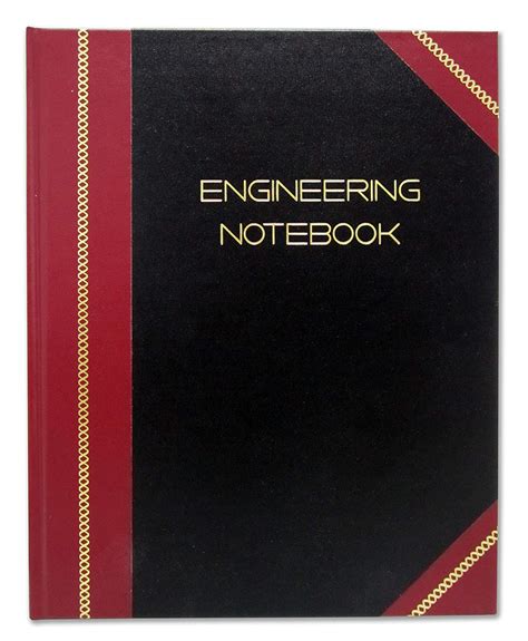 Hardcover Engineering Notebook