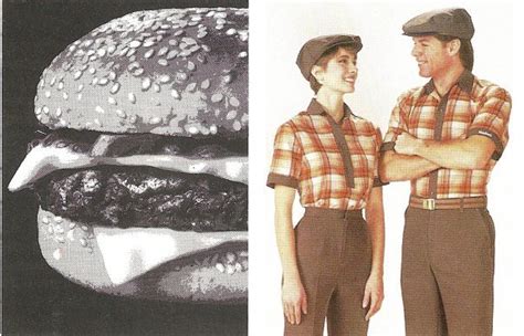 Hardees uniform. For Burger King in 1983, the answer to that was red plaid. Employees wore bold red frocks over plaid shirts in the US throughout most of the decadent decade. From funky to fresh, Burger King's ... 