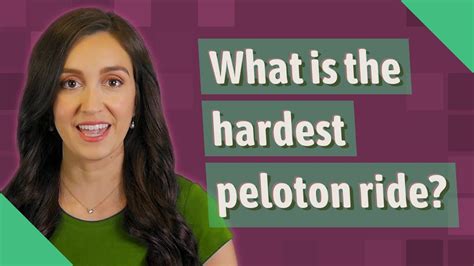 Hardest peloton ride. Things To Know About Hardest peloton ride. 
