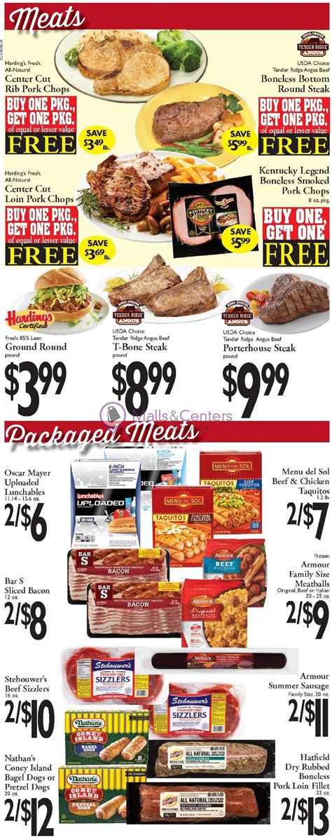 Check out the flyer with the current sales in Harding's Markets in Middleville - 4650 M-37. ⭐ Weekly ads for Harding's Markets in Middleville - 4650 M-37.. 
