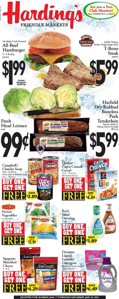Harding's market weekly ad. Mar 1, 2024 · This branch of Harding's Markets is one of the 28 stores in the United States. In your city Bangor , you will find a total of 1 stores operated by your favourite retailer Harding's Markets . At the moment, we have 1 circulars full of wonderful discounts and irresistible promotions for the store at Harding's Markets Bangor - 14 W Monroe St . 