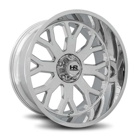 Hardrock Bones Xposed H501 Wheel 20x10 6x135 Chrome -19 MM