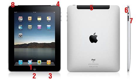 Hardware Features of the First Generation iPad