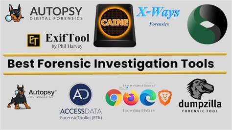 Hardware and software tools for digital forensics.  Here All the major computer forensic ...