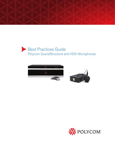 Hardware installation guide for the polycom soundstructure. - Gewalt und recht in transkultureller perspektive =.