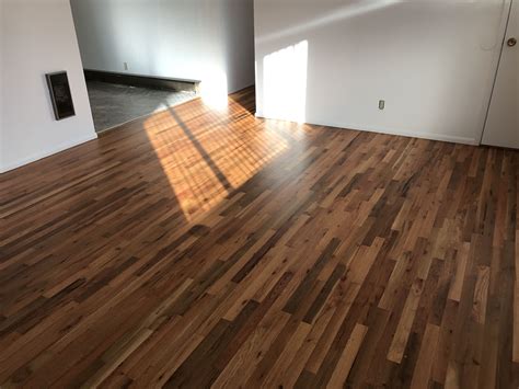 Hardwood floor finishes. Water-based polyurethane, natural oils, and oil-based polyurethane are the top 3 wood floor finishes on the market today. Each type of finish has different advantages and disadvantages. The best hardwood finish for you will depend on your goals relative to budget, sheen, color, durability, maintenance, and application. 