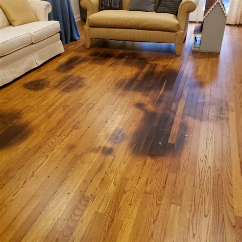 Hardwood floor refinishing. Through our unique hardwood floor resurfacing service, we restore the original shine to your wood floors without the dust, mess or odor typically associated with hardwood refinishing. The ideal floor that is eligible for resurfacing, rather than complete refinishing, is a floor that has some visible wear with light scratches. 