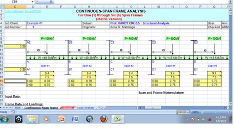 Hardy cross moment distribution method. .  ...