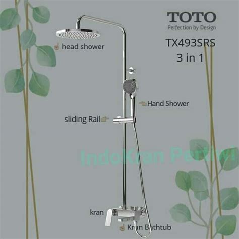 Harga 1 set shower toto. Kode alam orang hilang.