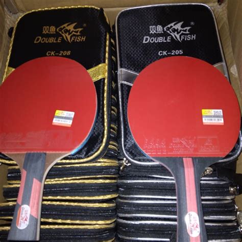 Harga Bet Tenis Meja Plastik Double Fish yang Murah dan Berkualitas