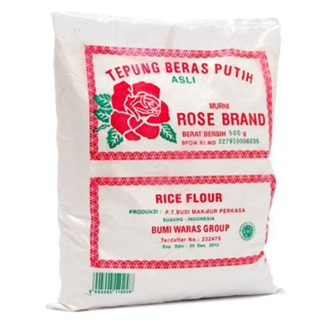 Harga Tepung Beras Rose Brand 200 Gram - listhargaterbaru.com