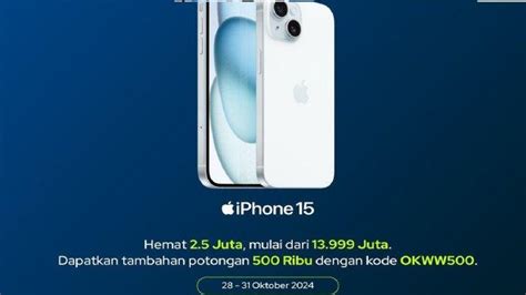 Harga iphone 15 pro second ibox.  Bisa COD Promo & Diskon Terlengkap Cashback Gratis Ongkir C...