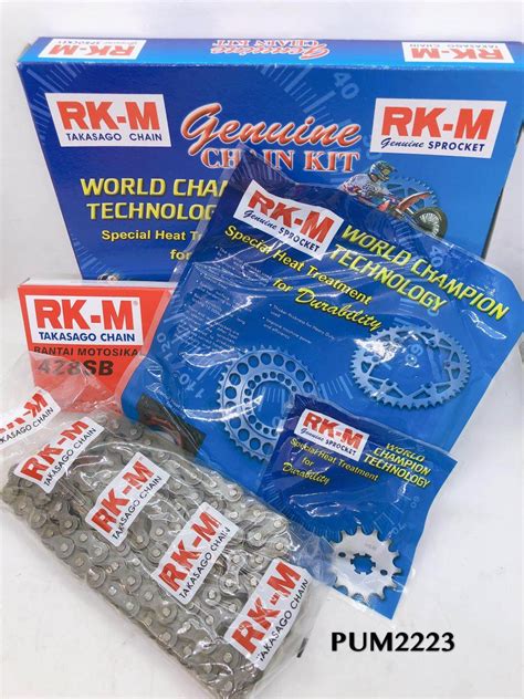 Harga sprocket rkm.  100 ORIGINAL.  100 ORIGINALRKM PRODUCTS.  LazMallFree Shipp...