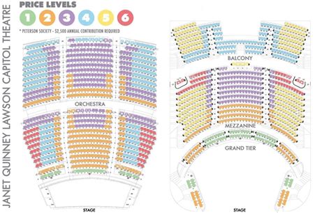 Hargray Capitol Theatre Seating Chart - Row & Seat …