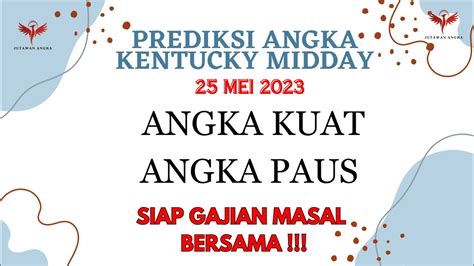 Hari ini kamis 11 mei 2017. Prediksi kentucky midday kepri.