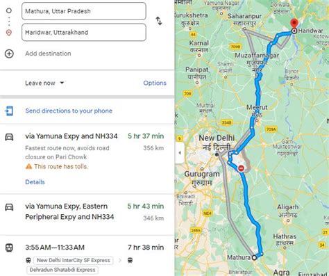 Haridwar to Noida - 7 ways to travel via train, bus, taxi