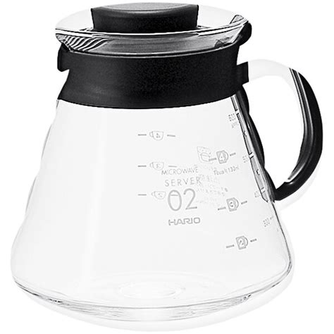 Hario V60 20 oz. Size 02 Glass Coffee Server XGS-02TB