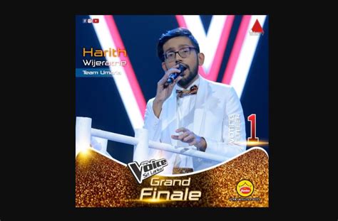 Harith Wijeratne won the Sirasa Tv The Voice Sri Lanka Grand Finale