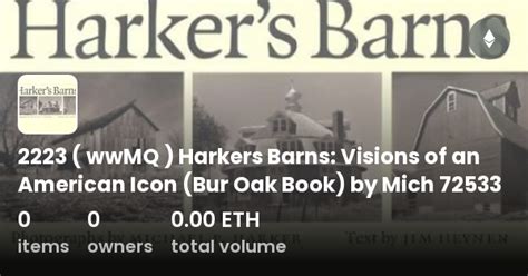 Read Online Harkers Barns Visions Of An American Icon By Michael P Harker