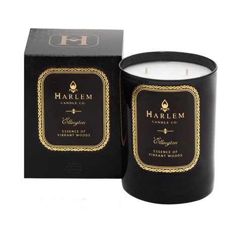 Harlem candle co. Base: American Cedar, Clove, Amber Molasses. Volume: 11 oz. Diameter: 3.25 in. Height: 4.25 in. Burn time: 80 hours. The St. Nicholas Luxury Candle is a 12 oz. soy candle scented with cinnamon, nutmeg, cedar, and clove. Harlem Candle Company creates luxury candles, travel candles, and reed diffusers inspired by the Harlem Renaissance. 
