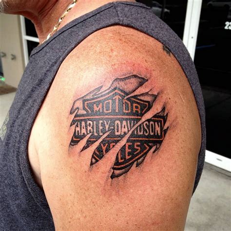 Harley Davidson Tattoo 87 Harley tattoos, Harley davidson tattoos, Hd