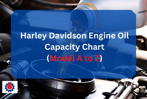 Harley M8 Oil Capacity Chart