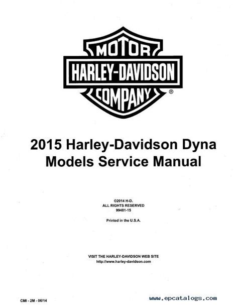 Harley davidson dyna models complete workshop service repair manual 2013 2014 2015. - Du stellst meine füsse auf weiten raum.