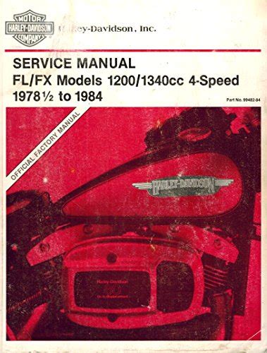 Harley davidson fl fx 1200cc 1978 1984 service repair manual. - Manuale dell'utente del sistema di acqua salata intex.