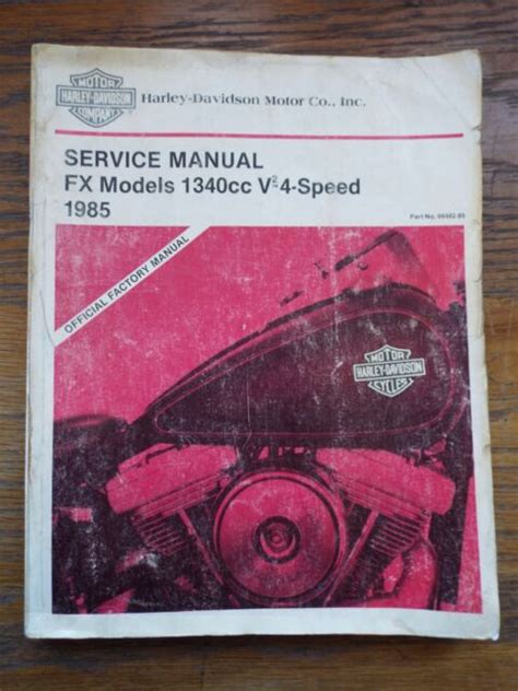 Harley davidson fx 1340cc 1981 factory service repair manual. - Honeywell hht 081 hepaclean tower air purifier manual.