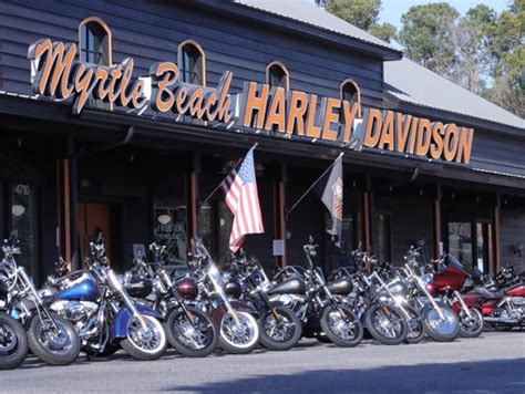 Harley davidson myrtle beach. The Harley-Davidson® Shop at the Beach is a Harley-Davidson® dealership located in North Myrtle Beach, SC. We sell new and pre-owned Motorcycles from Harley-Davidson® with excellent financing and pricing options. The Harley-Davidson® Shop at the Beach offers service and parts, and proudly serves the areas of Wampee, Bird Island, Arcadian … 