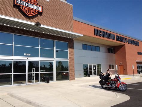 Harley davidson richmond va. Are you wondering, “Where is a new Harley-Davidson motorcycle dealership near me?” The answer is Richmond Harley-Davidson in Virginia, near Mechanicsville. ... Richmond Harley-Davidson 12200 Harley Club Dr. Ashland, VA 23005 