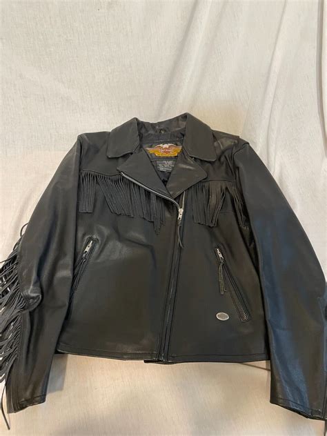Find many great new & used options and get the best deals for Harley Davidson Mens Black Leather Jacket Size L RN-103818 Liner 2 In 1 Coat at the best online prices at eBay! ... Harley Davidson RN-103819. Style. Biker. Theme. Motorcycle. Features. All Seasons. Country/Region of Manufacture. China. Performance/Activity. Racing .... 