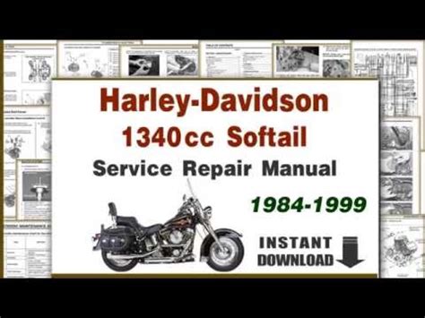 Harley davidson softail 1340cc service repair manual 1984 1999. - Modern compressible flow anderson solutions manual.