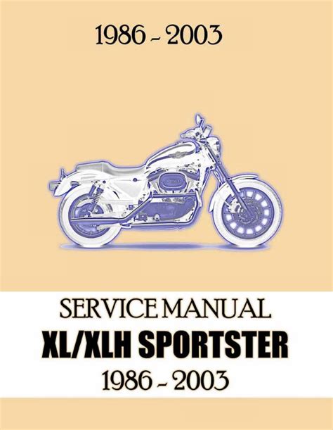 Harley davidson sportster xlh service manual. - Manuale di riparazione di derbi gp1.