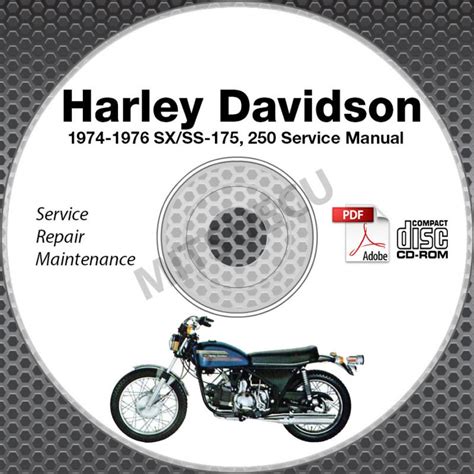 Harley davidson ss sx 175 250 digital workshop repair manual 1974 1976. - Cimetières gallo-romains de remagne, remagne-rondu et sainte-marie-laneuville.