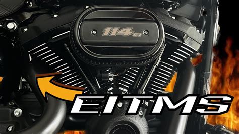 Harley eitms. the engine idle temperature management system (EITMS) is standard equipment on '09's. it can be turned on and off by the rider. Harleys do not come with oil coolers as stock equipment. that said....an oil cooler is something every twin cam Harley should have. let me know if you need more help. 