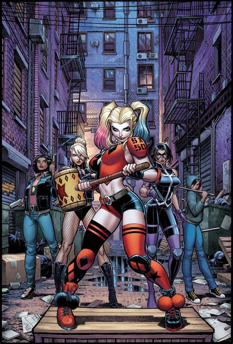 Harley quinn comic. HARLEY QUINN #29. This just in, ya gal’s been cursed! And now she’s gotta use magic and travel the Multiverse and deal with…cartoon fish and higher beings? What in the Earth-6 is going on?! Not to mention, I still got my court-mandated community service, and Two-Face and his goons just won’t leave ya girl alone. 