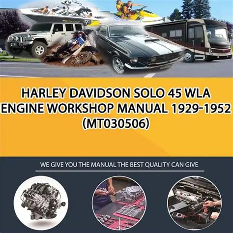 Harley solo 45 wla 1929 1952 workshop repair service manual. - 2006 crown victoria grand marquis service manual set 06 service manual and the wiring diagrams manual.