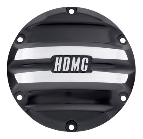 Harley-Davidson® HDMC Rail Derby Cover - Gloss Black, Fits XL …