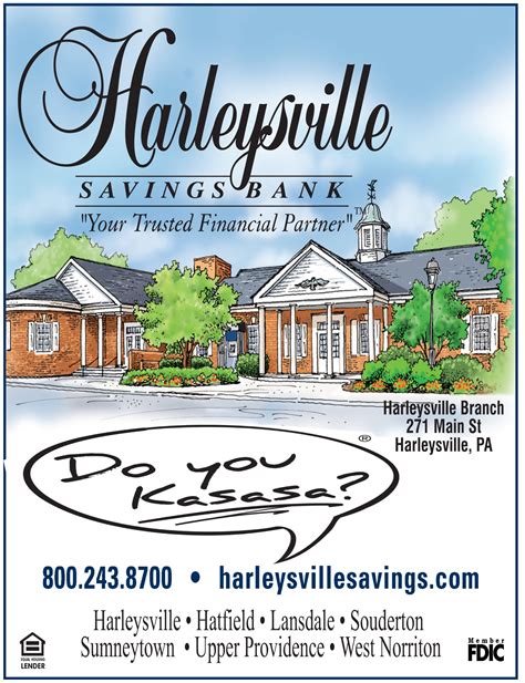 Harleysville savings. Employment Application. Please email your resume or completed Employment Application and indicate your interest to: hrdept@harleysvillebank.com. OR. Fax to: 215-513-9393. EOE/AA. 