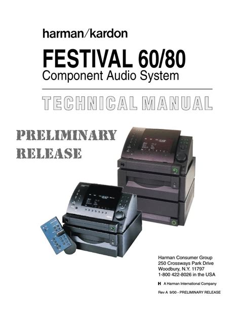 Harman kardon festival 60 80 component audio system repair manual. - Honda accord euro service manual download.