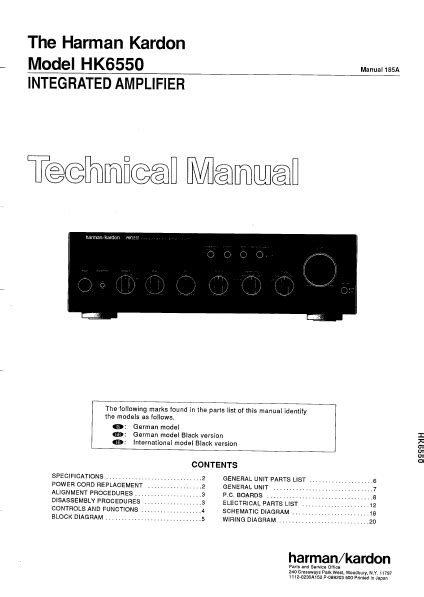 Harman kardon hk6550 integrierter verstärker service manual. - Textbook of the cervical spine expert consult.