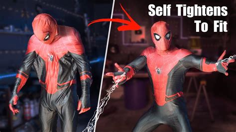 Harness the Power of Self Tightening Spider-Man Suit for Superiority