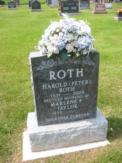 Harold "Pete" Roth (1931-2008) - Find a Grave Memorial