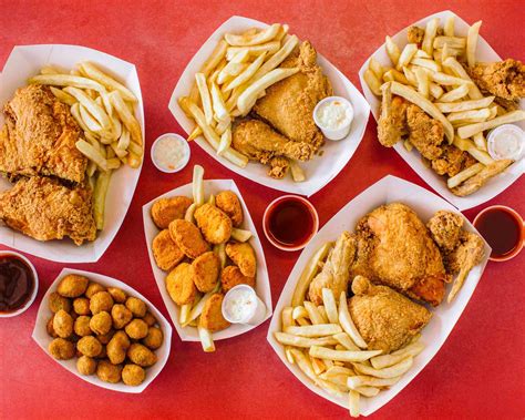 View the menu from Harold's Chicken Sha