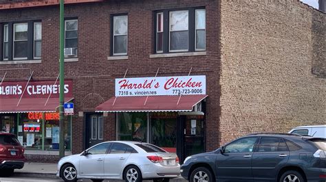 Harold's Chicken Shack No 87. (773) 288-1200. We make ordering easy. 7348 South Stony Island Avenue, Chicago, IL 60649. Chicken , Wings. Grubhub.com.