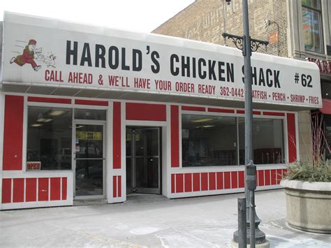 Harold's Chicken Shack (312) 362-0442. We mak